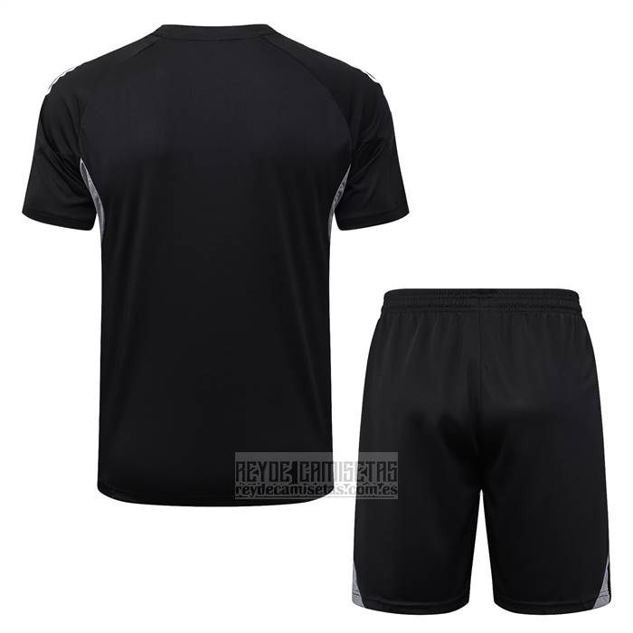 Chandal del Argentina Manga Corta 2025-2026 Negro - Pantalon Corto